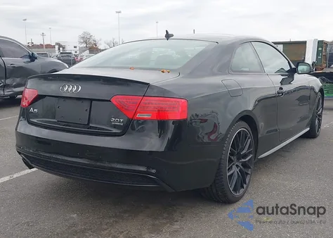 2017 Audi A5 2.0T Sport from USA, damaged, VIN WAUHGAFR4HA001181